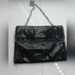 Michael Kors Python Clutch Bag w/Strap